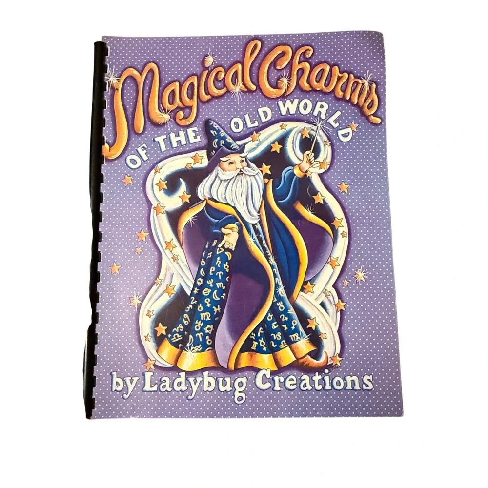 Magical Charms of the Old World by Ladybug Creations Book Wizard Pegasus